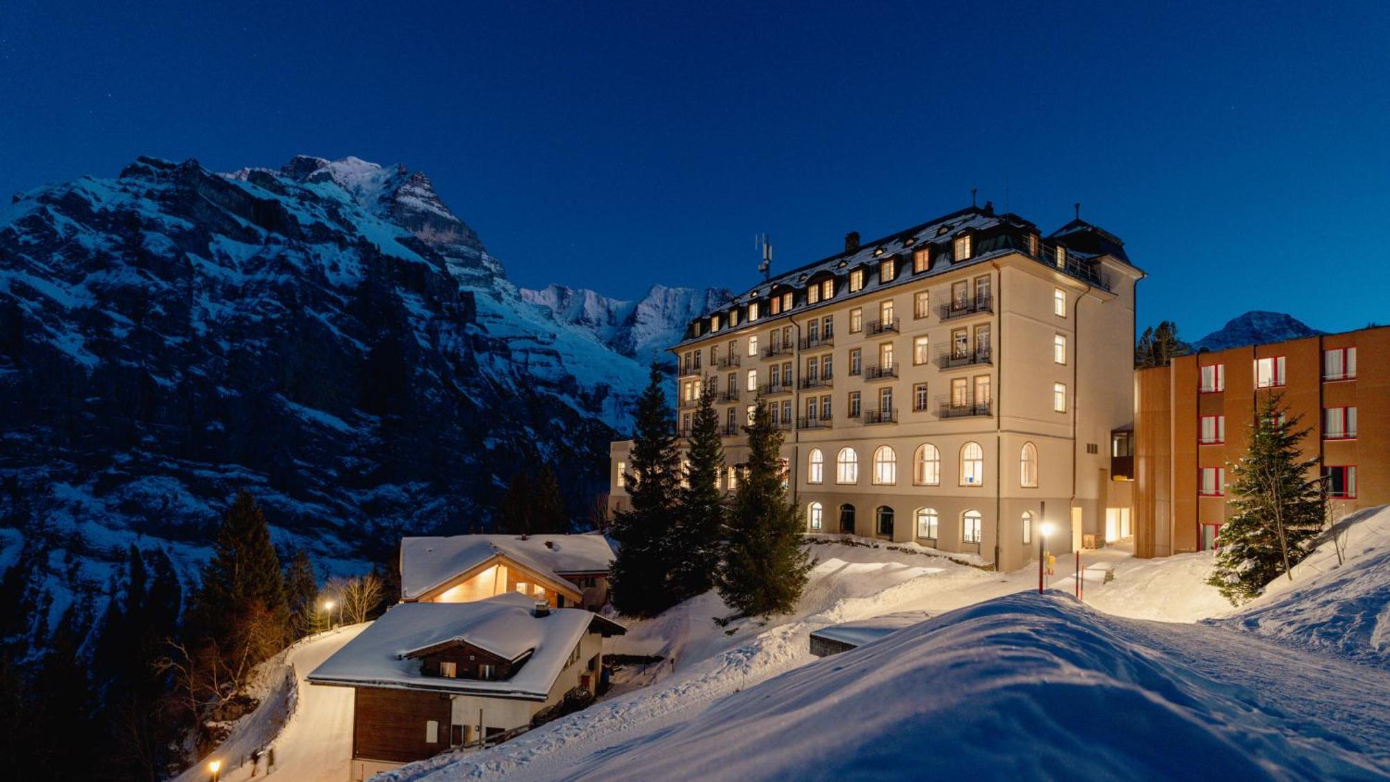 Hotel Muerren Palace Kültér fotó